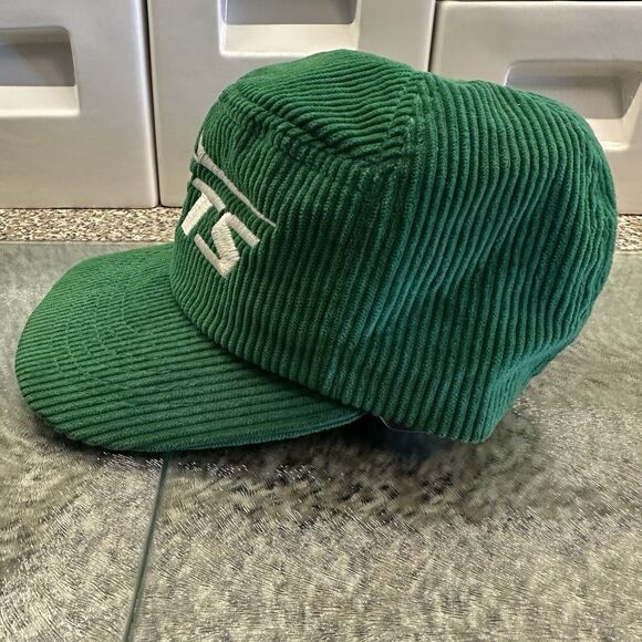 RARE Vintage New York Jets 80's CORDUROY Hat New Era Pillbox Style Snapback USA - Picture 5 of 14